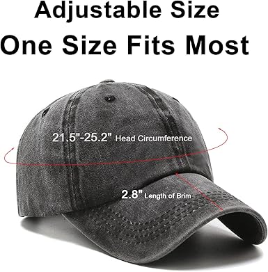 Baseball Cap Golf Dad Hat Adjustable Original Classic(2 pack)